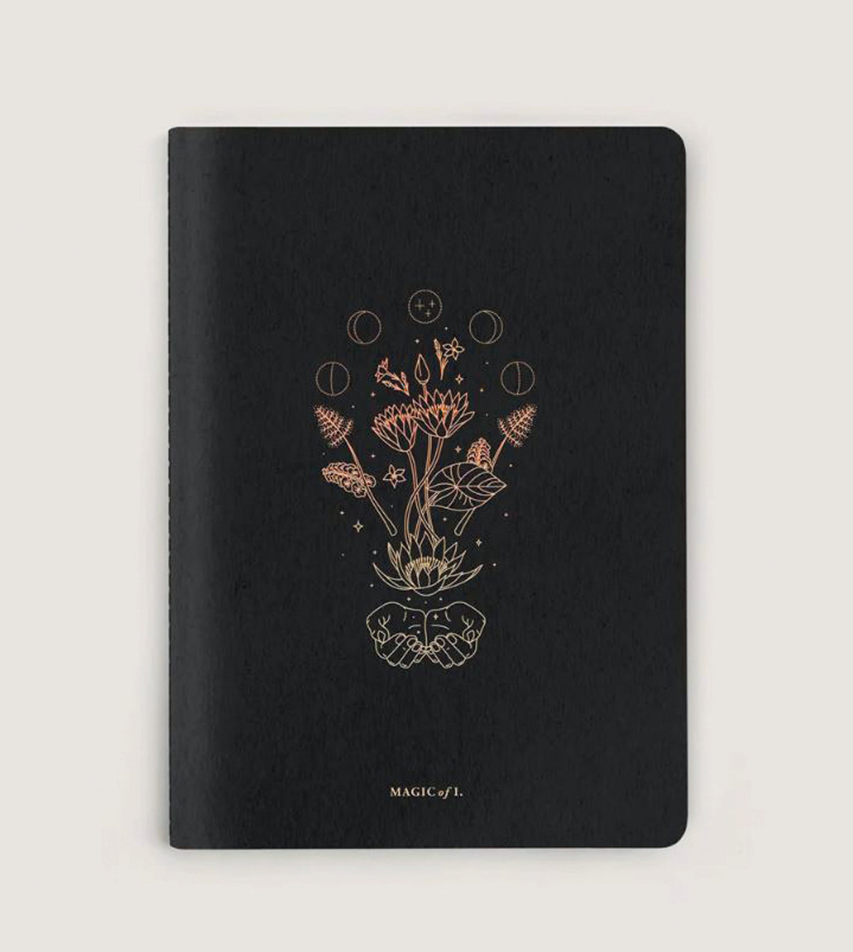 MAGIC of I – A5 Holographic Gold Foiled Notebooks