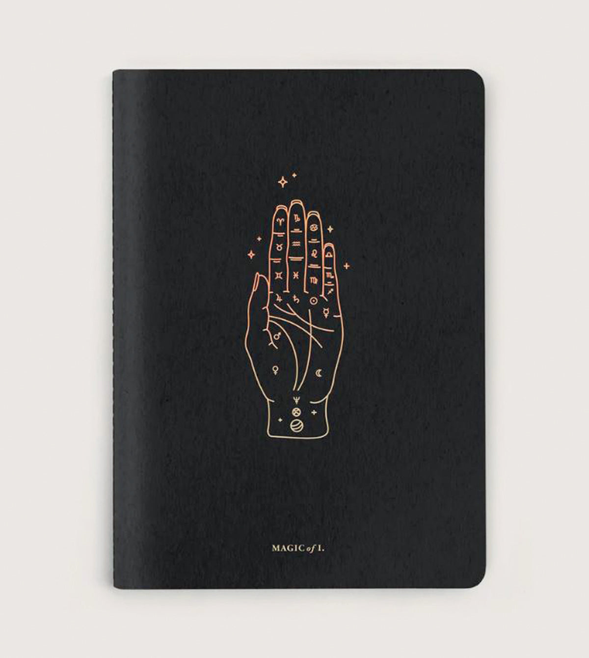 MAGIC of I – A5 Holographic Gold Foiled Notebooks