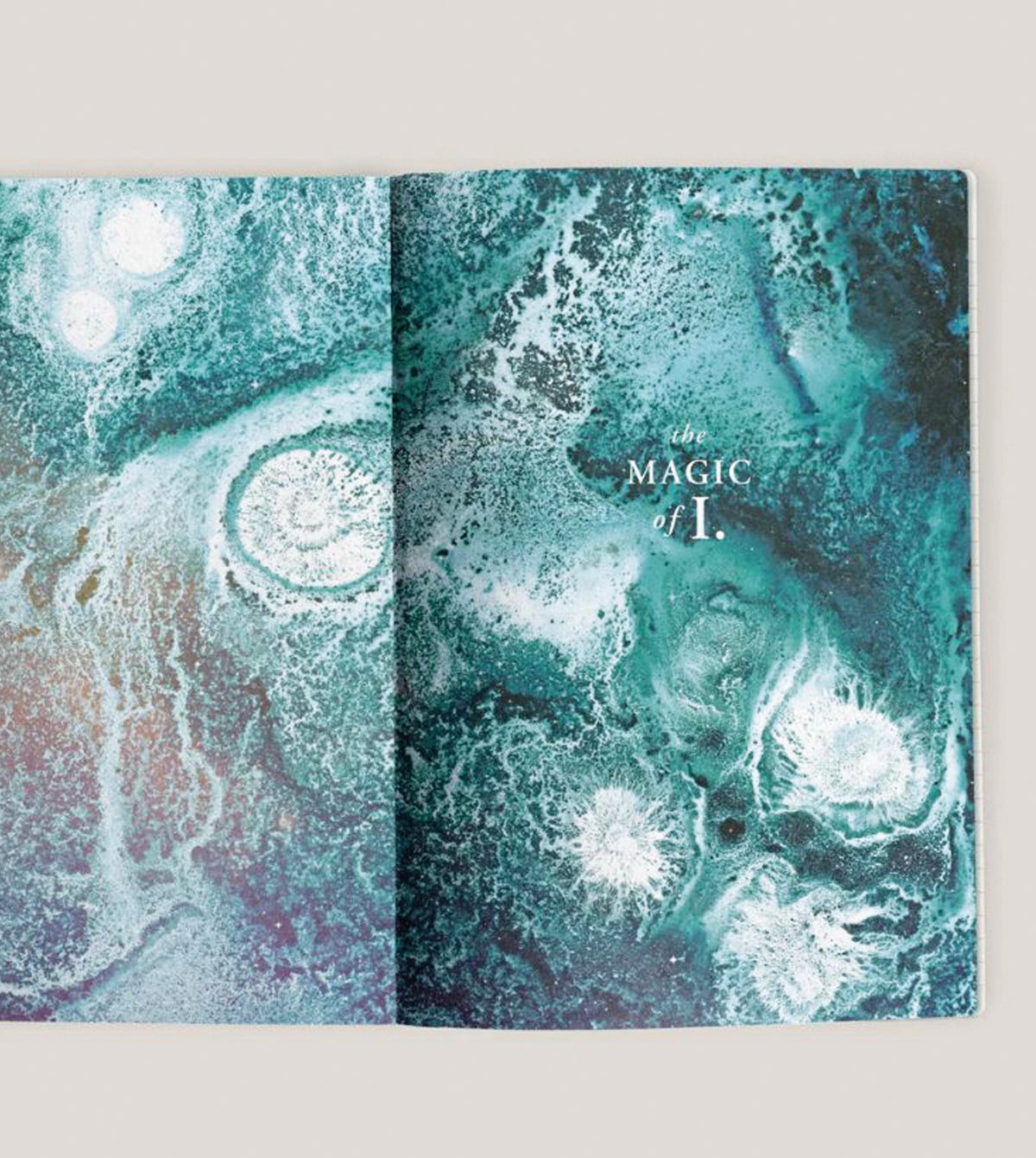 MAGIC of I – A5 Holographic Gold Foiled Notebooks