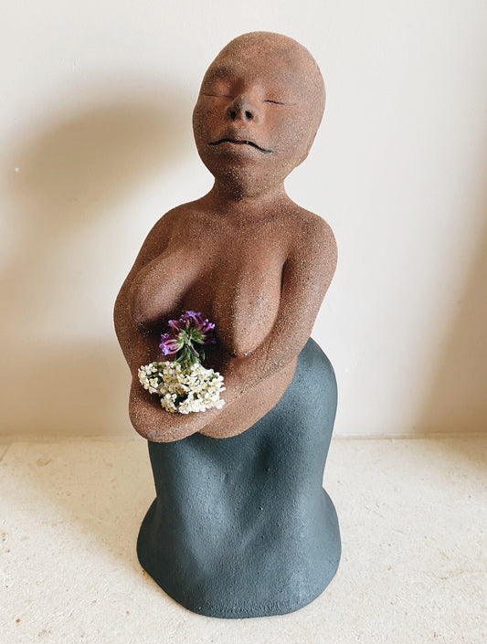 Cacao Goddess Handmade Sculpture